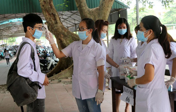 Học sinh đến trường trở lại, các trường phải đáp ứng đủ tiêu chí an toàn mà Sở Y tế Hà Nội, Sở Giáo dục - Đào tạo đã đưa ra