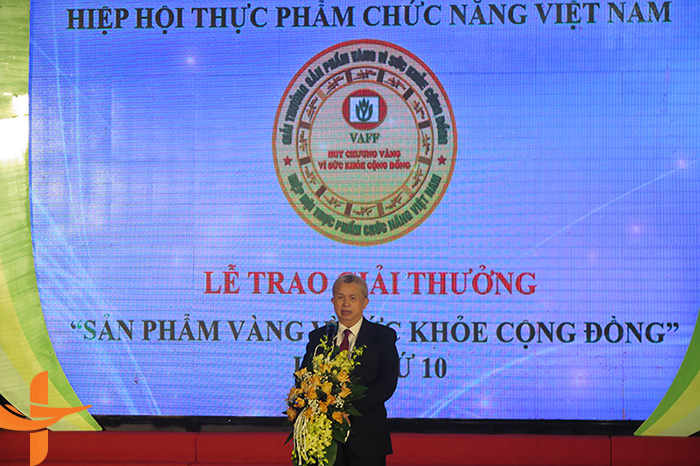 PGS.TS Trần Đáng phát biểu khai mạc Lễ trao giải