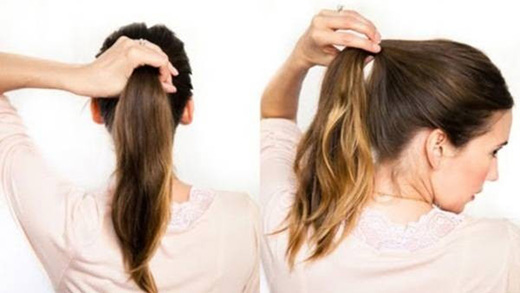Buộc tóc quá chặt có thể khiến tình trạng rụng tóc ở phụ nữ sau sinh trầm trọng hơn