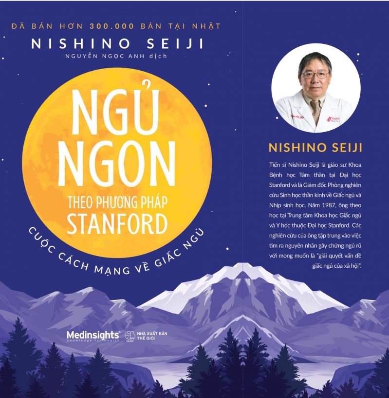 Cuốn sách Ngủ ngon theo phương pháp Stanford của Seiji Nishino