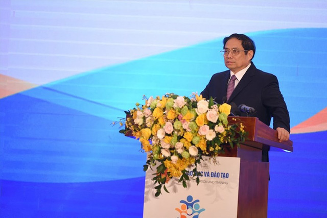 Thủ tướng Phạm Minh Chính phát biểu tại buổi Lễ - Ảnh: SK&ĐS
