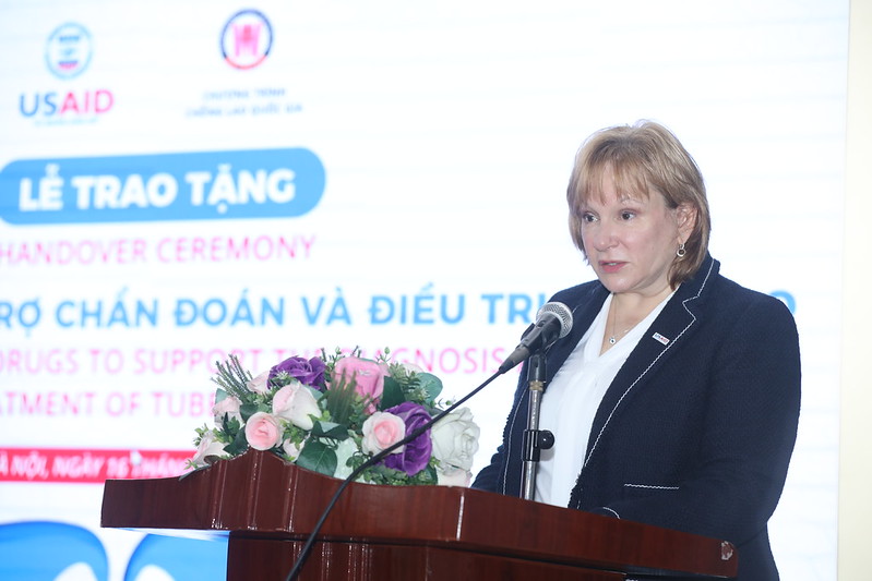Bà Ann Marie Yastishock, Giám đốc Cơ quan Phát triển Quốc tế Hoa Kỳ (USAID) tại Việt Nam - Ảnh: USAID