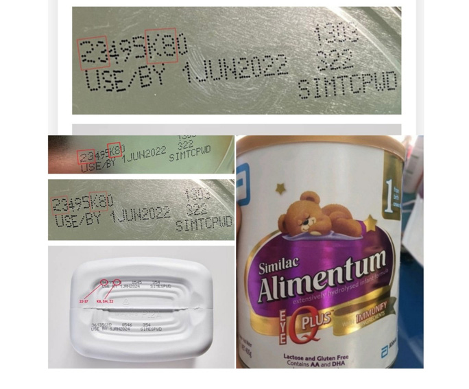 Một sản phẩm sữa bột của Abbott bị ảnh hưởng bởi đợt thu hồi

