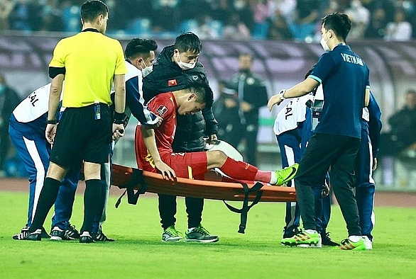 Tiến Linh dính chấn thương cơ háng và không thể kịp hồi phục dự trận gặp ĐT Nhật Bản
