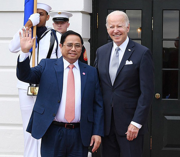 Thủ tướng Phạm Minh Chính gặp gỡ Tổng thống Hoa Kỳ Joe Biden - Ảnh: VGP 