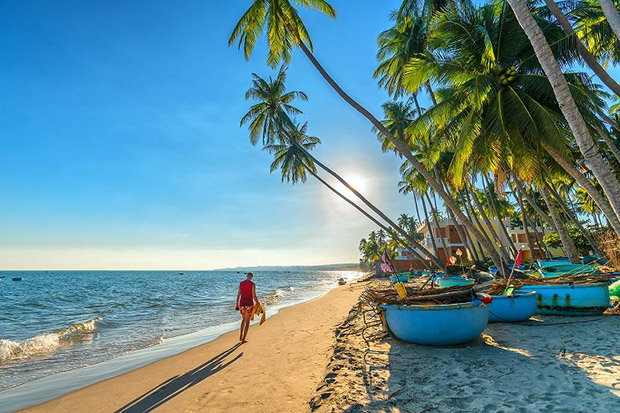 Bãi biển Mũi Né, Bình Thuận đặc biệt được yêu thích bởi khung cảnh siêu đẹp, mộng mơ