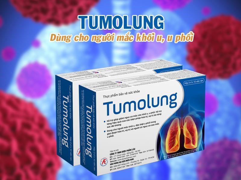 Tumolung hỗ trợ điều trị u phổi ác tính