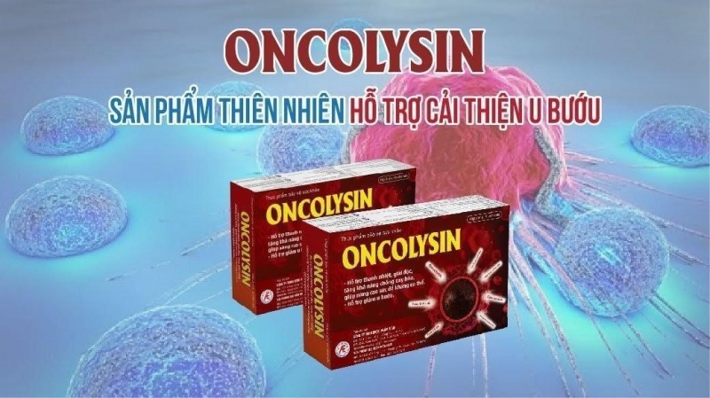 Oncolysin hỗ trợ điều trị ung thư vú