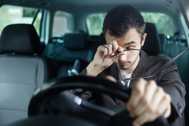 Căng thẳng thần kinh, rối loạn giấc ngủ là các tình trạng thường gặp ở các tài xế.