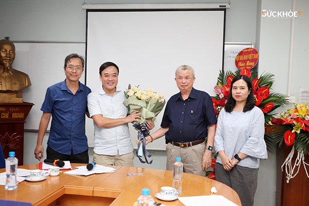 Ban chấp hành Chi hội nhiệm kỳ mới gồm 3 nhà báo Nguyễn Xuân Hoàng, Ngô Thùy Chi và Tô Đức Nhật