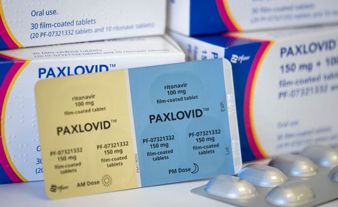 Thuốc kháng virus Paxlovid của Pfizer - Ảnh: Time