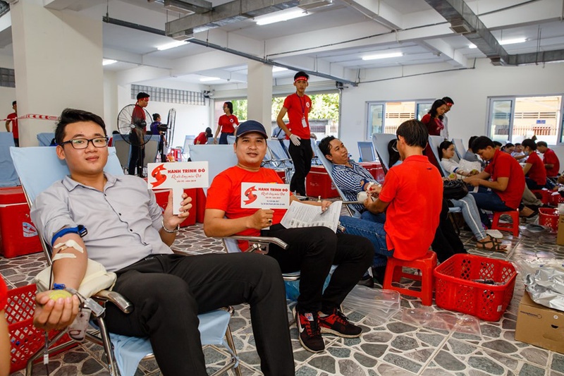 Lượng máu tiếp nhận được của Hành trình Đỏ không chỉ góp phần đảm bảo nguồn máu cho cấp cứu, điều trị tại các địa phương trong dịp thiếu máu hè mà còn góp phần điều tiết máu trên phạm vi toàn quốc - Ảnh: VTV.vn