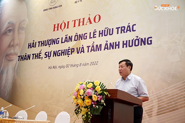 Thứ trưởng Bộ Y tế Đỗ Xuân Tuyên phát biểu tại hội thảo - Ảnh: Hiệp Nguyễn/Sức khỏe+
