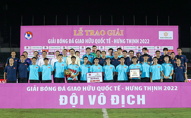 ĐT Việt Nam vô địch nhưng dàn cầu thủ này chưa ai 100% chắc suất dự AFF Cup 2022 - Ảnh VFF 