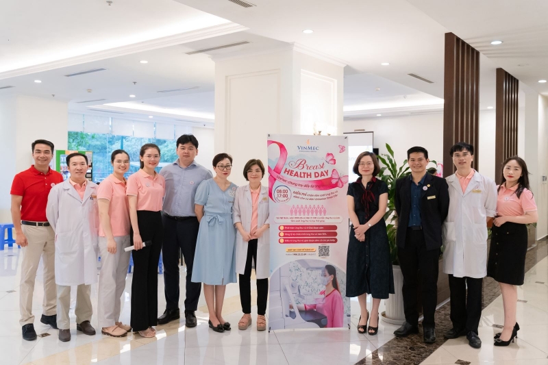GE Healthcare, TD Medical và Vinmec hợp  tác triển khai chiến dịch giúp nâng cao nhận thức về ung thư vú ở Việt Nam.