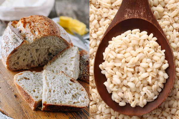 Lúa mì và lúa mạch giàu beta glucan có thể chế biến thành các món ăn tốt cho sức khỏe