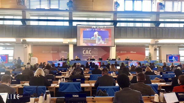 Toàn cảnh Hội nghị lần thứ 45 Đại hội đồng Codex quốc tế (CAC45)