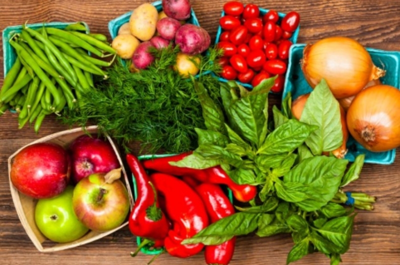 Trái cây và rau củ là những thực phẩm giàu các chất dinh dưỡng 