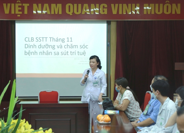 BSCKII. Nguyễn Thị Phương Loan, Trưởng phòng Tâm thần người già - Ảnh: BV Bạch Mai.