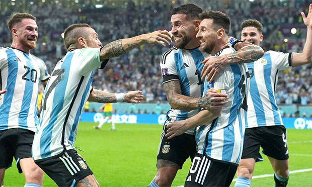 Messi lại tiếp tục ghi dấu ấn trong chiến thắng của Argentina