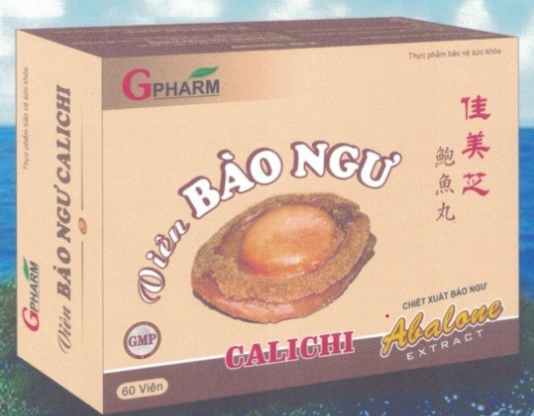 sản phẩm Viên Bào Ngư Calichi vi phạm quảng cáo trên website nhathuoclongchau.com - Ảnh: vfa.gov.vn