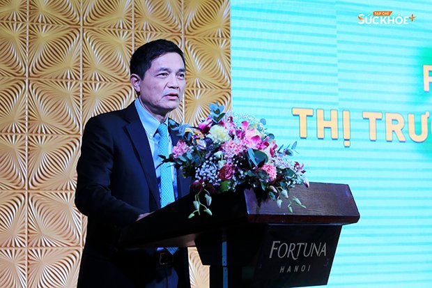PGS.TS Nguyễn Thanh Phong - Cục trưởng Cục an toàn thực phẩm (Bộ Y tế) phát biểu khai mạc hộ thảo - Ảnh: Nguyễn Hiệp/sức khỏe+