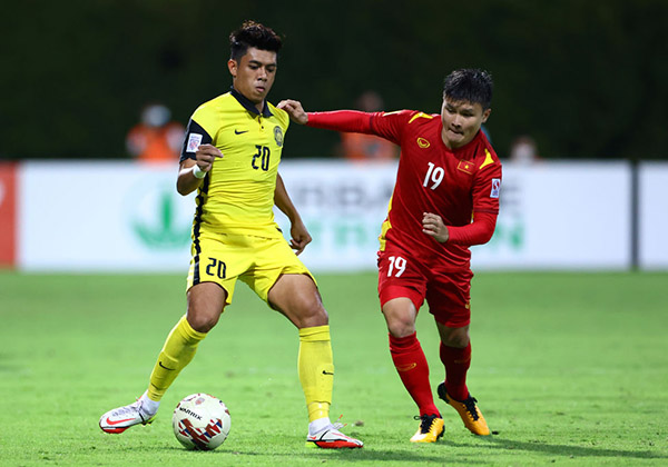 Sự trở lại của Quang Hải là điều đáng mừng cho ĐT Việt Nam ở trận đấu với ĐT Malaysia này