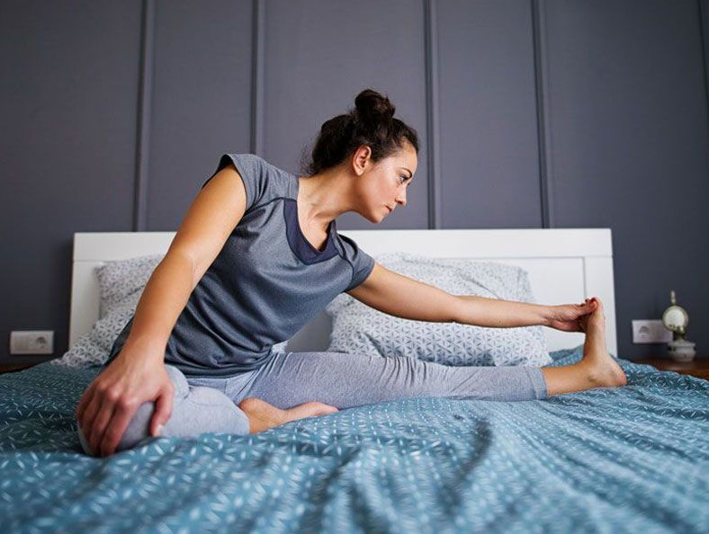 Giãn cơ trước khi ngủ giúp cơ thể thoải mái và đẩy lùi các cơn đau mỏi