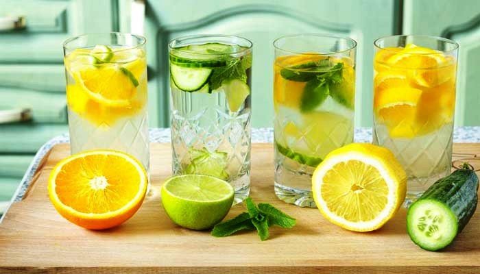 Nước lọc vị hoa quả giúp cải thiện tiêu hóa