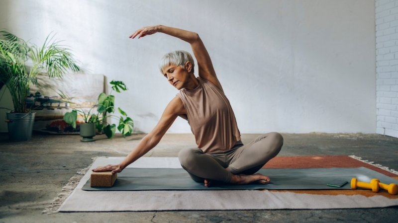Tập yoga có thể giúp thư giãn, ổn định nhịp tim