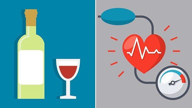 Người bệnh huyết áp nên hạn chế thói quen uống rượu bia