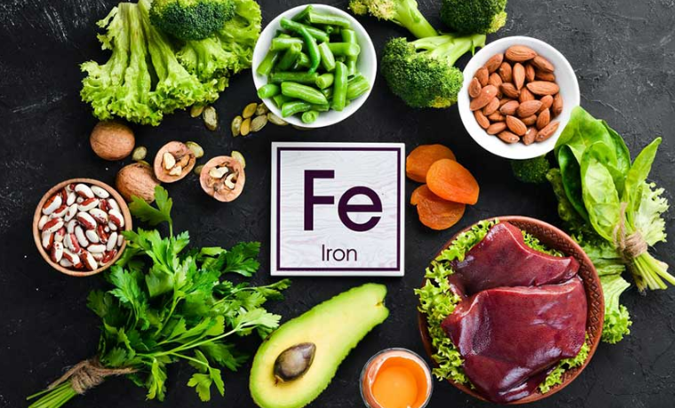 Bổ sung đa dạng các loại thực phẩm giàu sắt giúp cơ thể tránh thiếu sắt khi ăn kiêng