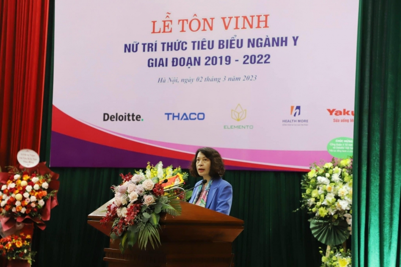 Thứ trưởng Bộ Y tế Nguyễn Thị Liên Hương đề nghị duy trì việc tôn vinh này trở thành hoạt động thường niên