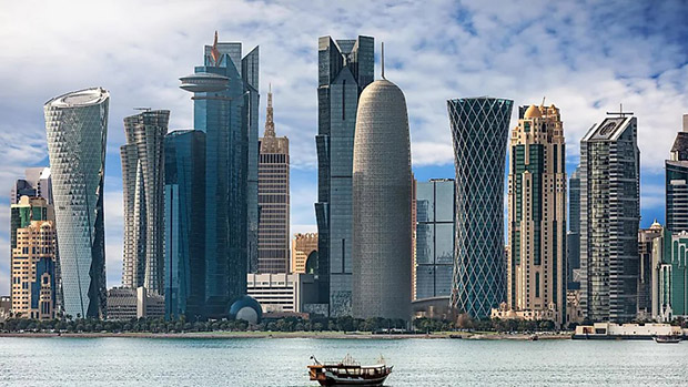 Vịnh Doha ở Qatar