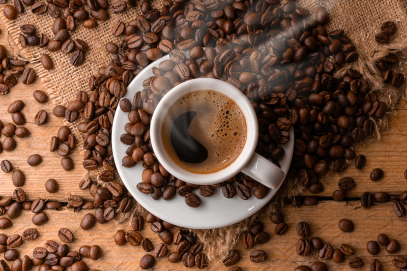 Cà phê có hàm lượng caffeine cao hơn so với trà