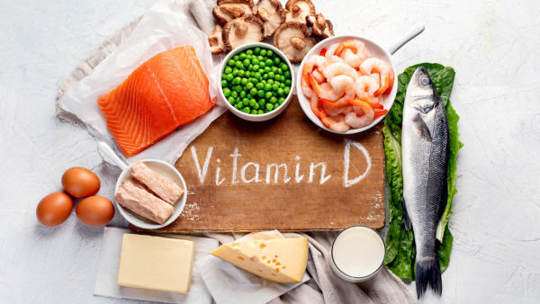 Cá, dầu cá, ngũ cốc, sò, nấm...là những loại thực phẩm giàu vitamin D tốt cho sức khỏe.