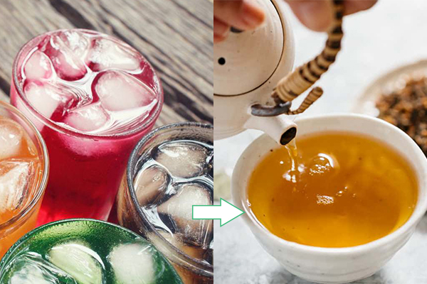Hạn chế sử dụng đồ uống có nhiều đường, thay bằng thức trà tốt cho sức khỏe