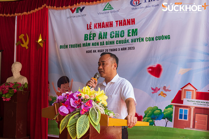 Ông Phạm Xuân Mạnh - Phó Bí thư kiêm Chủ tịch UBND xã Bình Chuẩn.