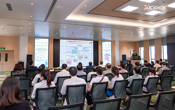 Hội thảo cập nhật kiến thức điều trị ung thư đường tiêu hóa diễn ra tại Bệnh viện Đa khoa Hồng Ngọc-Phúc Trường Minh vào ngày 20/6
