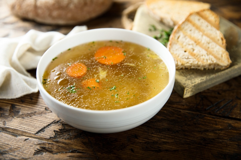 Món canh, soup dễ tiêu và giàu dinh dưỡng, phù hợp cho người bị đau rát họng