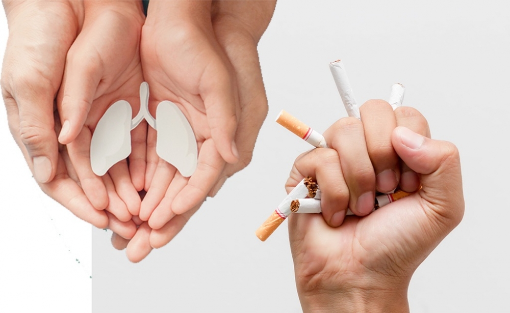 Bỏ thuốc lá để bảo vệ sức khỏe cho bản thân và những người xung quanh
