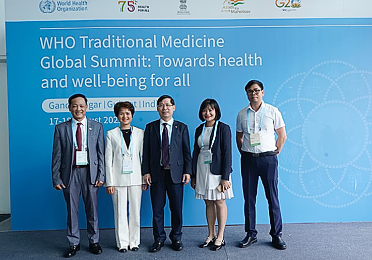 Đại biểu Việt Nam tham dự Hội nghị Thượng đỉnh toàn cầu về y học cổ truyền lần thứ nhất 