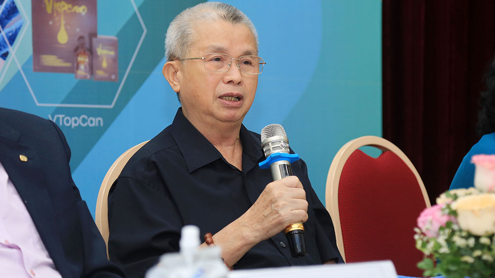 PGS.TS Trần Đáng chia sẻ tại Hội thảo - Ảnh: Nguyễn Hiệp