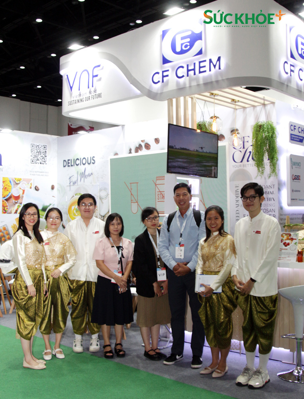 Công ty CF Chem mang đến triển lãm những sản phẩm độc đáo và đậm bản sắc Việt