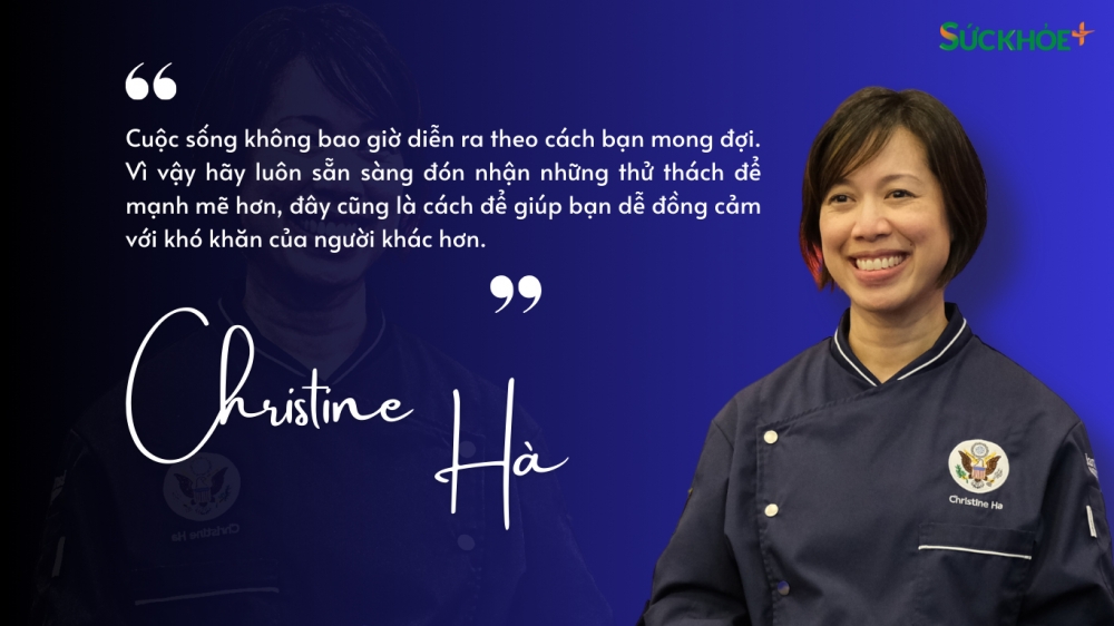 Christine Hà chia sẻ về cách vượt qua những khó khăn, thách thức trong cuộc sống.
