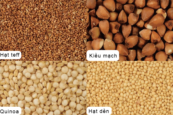 Các loại hạt ngũ cốc nguyên hạt là nguồn protein cần thiết cùng chất xơ dồi dào