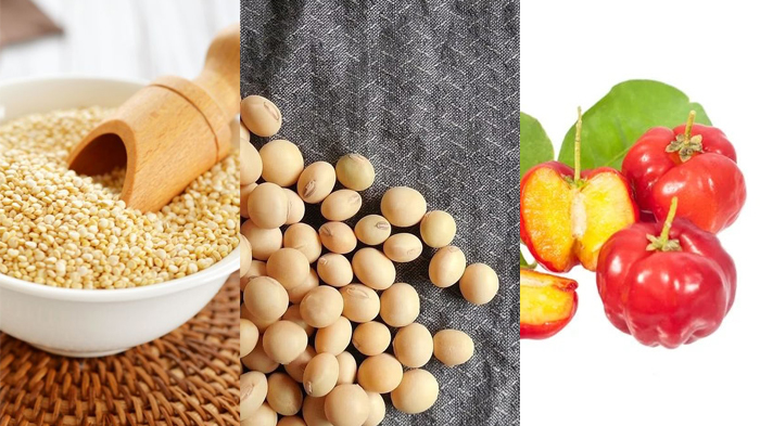 Nghiên cứu của các nhà khoa học Brazil sử dụng các nguyên liệu như hạt quinoa, đậu tương và quả anh đào Tây Ấn  