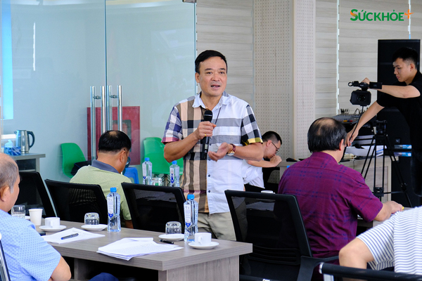 DS. Nguyễn Xuân Hoàng phát biểu thảo luận tại Hội nghị.