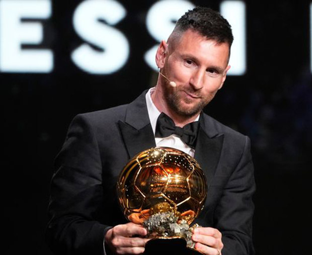 Messi vượt qua những ngôi sao trẻ đầy tài năng như Haaland hay Mbappe để giành Quả bóng vàng 2023 