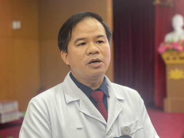 PGS.TS Đào Xuân Cơ - Giám đốc Bệnh viện Bạch Mai - Ảnh: Thái Bình
